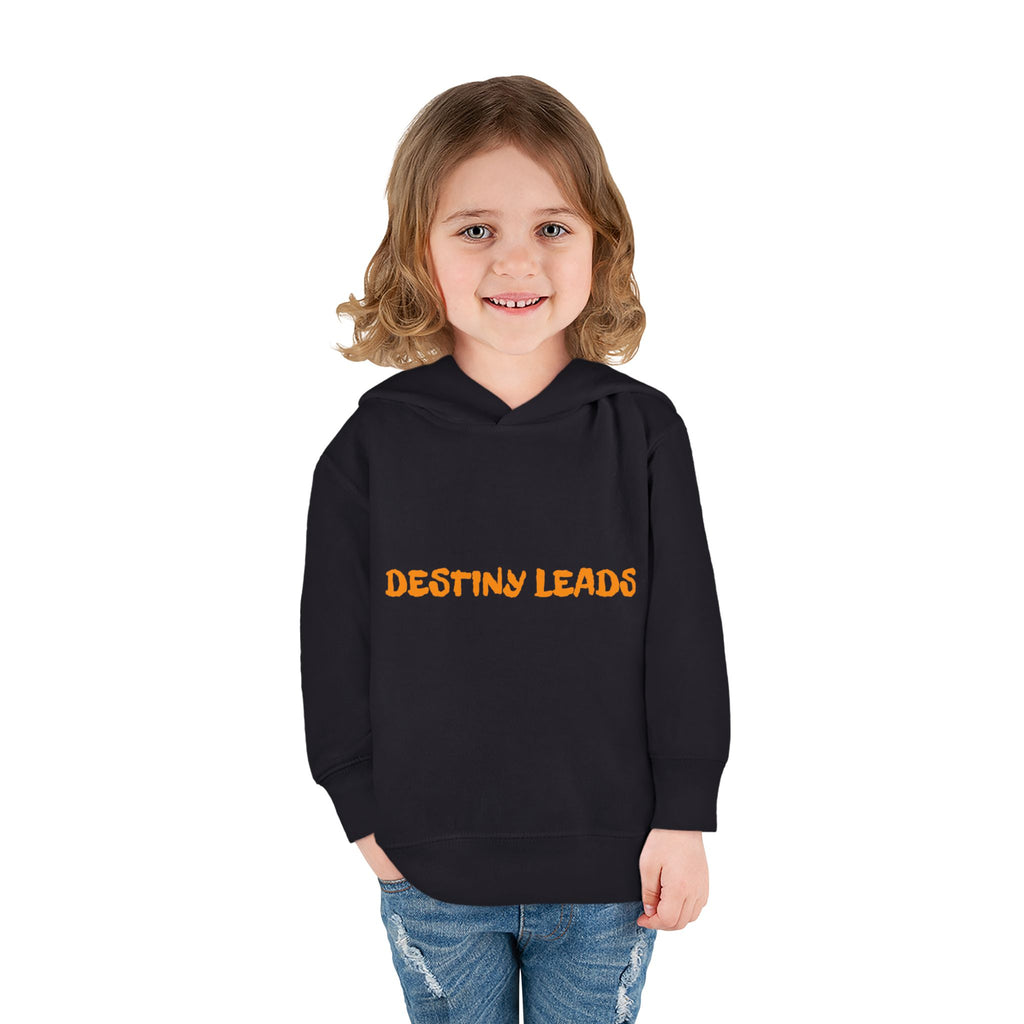 Toddler Hoodie — "Destiny Leads" Flame Eclipse Kids Pullover