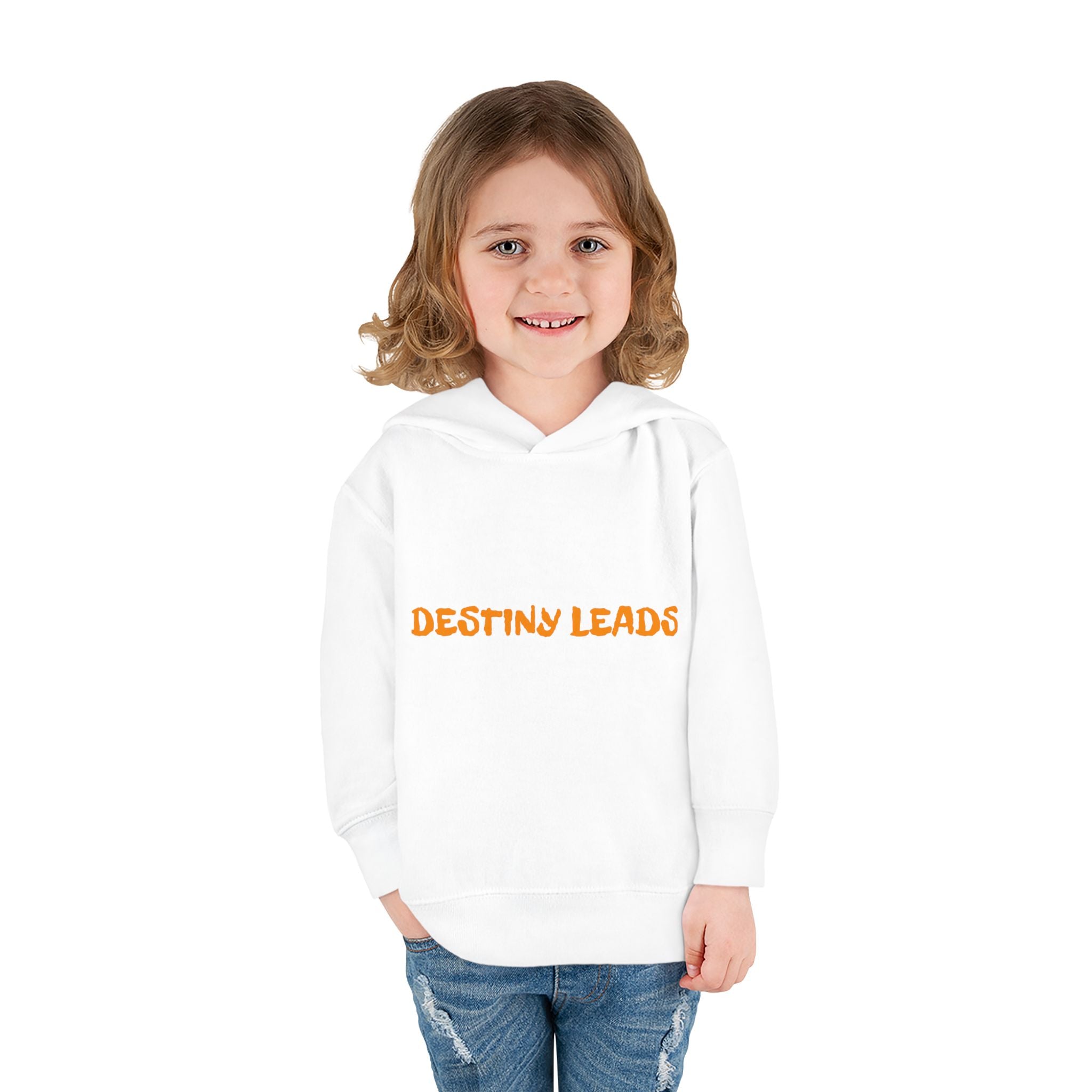 Toddler Hoodie — "Destiny Leads" Flame Eclipse Kids Pullover